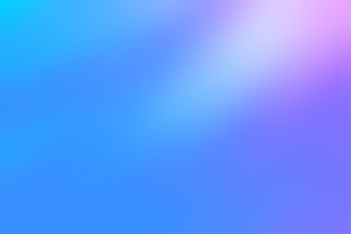 Abstract blue gradient background